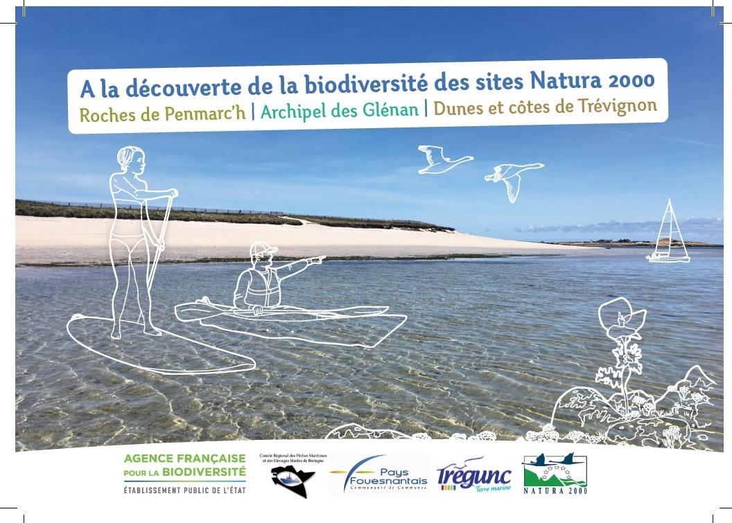 couverture plaquette éducative sites Natura 2000 les Etocs et roches de Penmarch - plaquette réalisé par le site Natura 2000 en Bretagne.