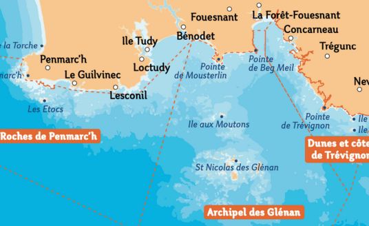 Zones Natura 2000 : Les Etocs et les roches de Penmarch